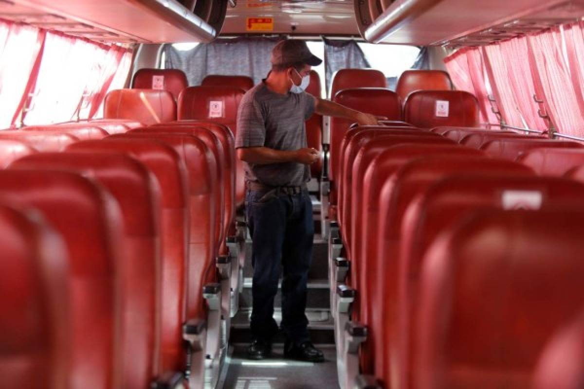 Arranca pilotaje del transporte interurbano y taxis en Honduras