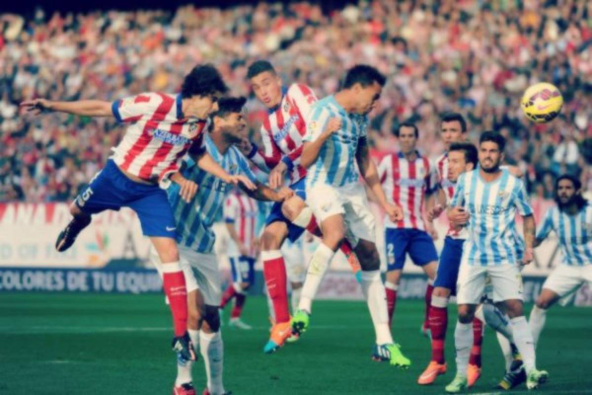 Atlético de Madrid recibirá al Málaga en casa este sábado.