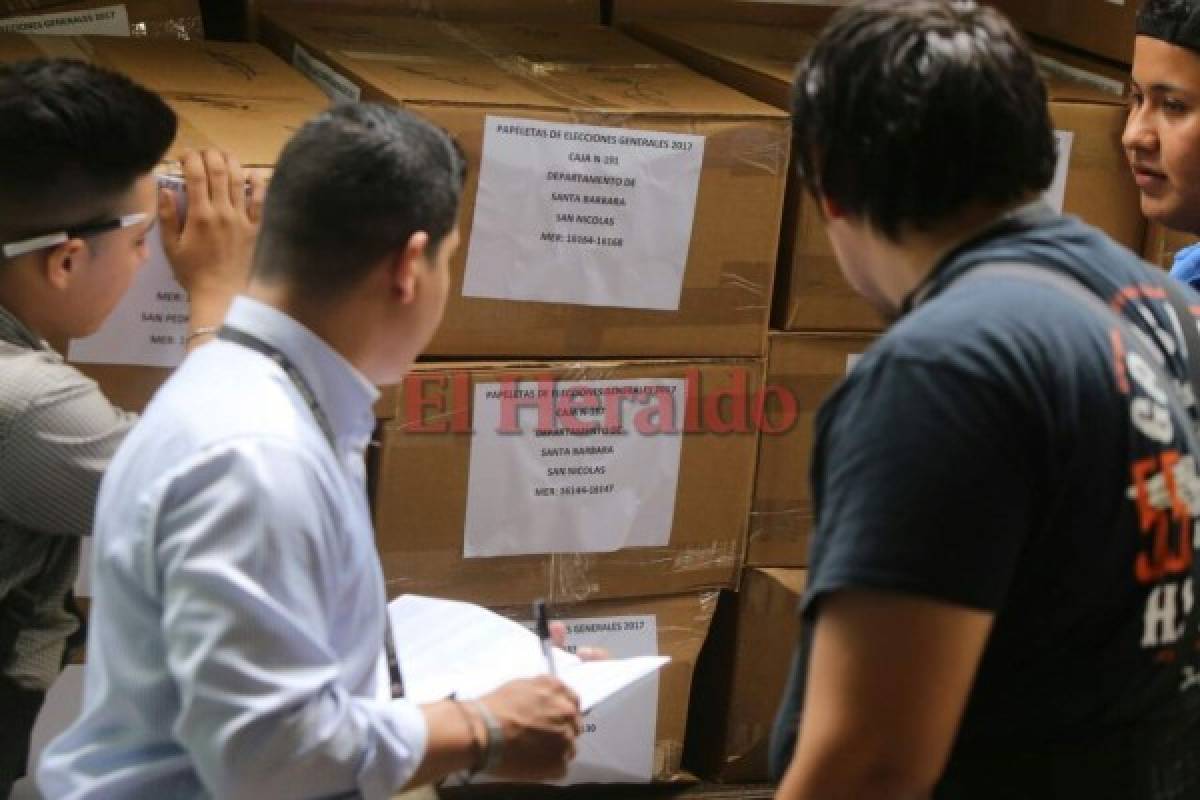 TSE recibe primeros documentos electorales para el proceso