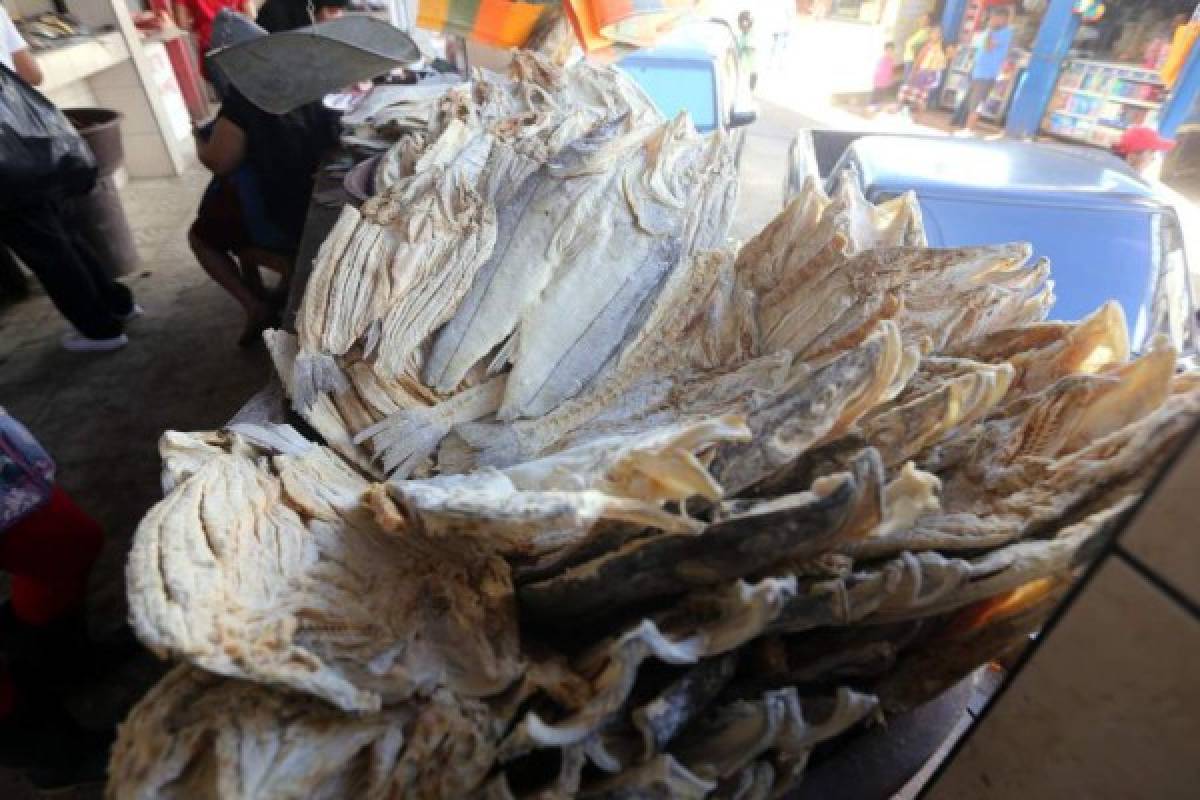 Mercados de Danlí se quedan sin pescado seco