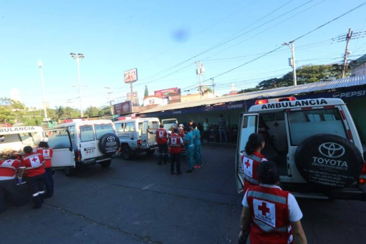 Al menos 11 heridos en accidente en salida al sur