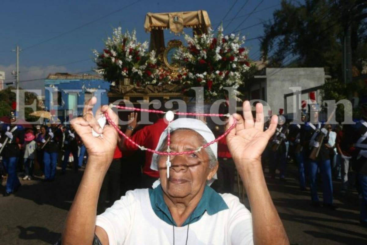 Honduras: Con peregrinación inicia novena en honor a la Virgen de Suyapa