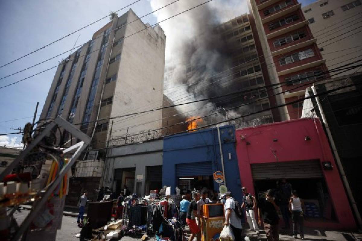 En cinco años el fuego ha arrasado con la historia del centro de Tegucigalpa