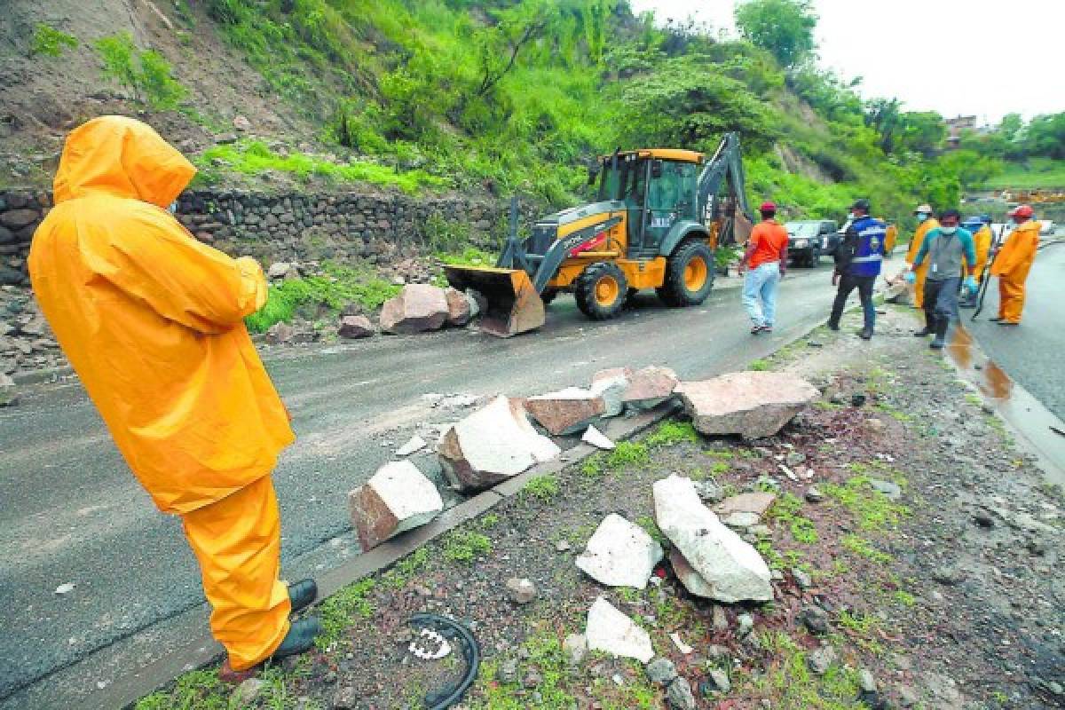 El Distrito Central bajo alerta amarilla debido a fuertes lluvias