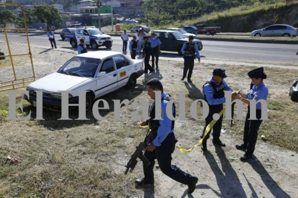 Comayagüela: Balacera de película entre pandilleros y policías