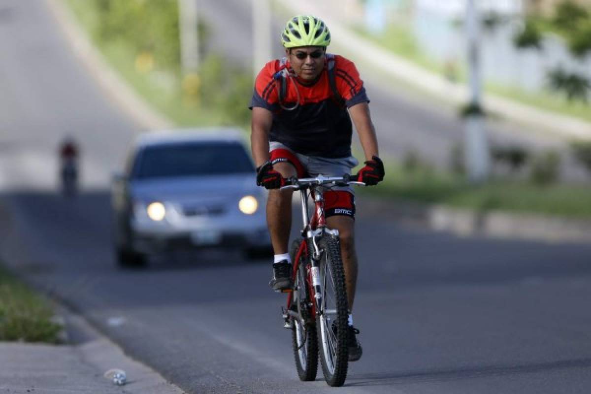 Ciclistas ya practican la ruta de la vuelta