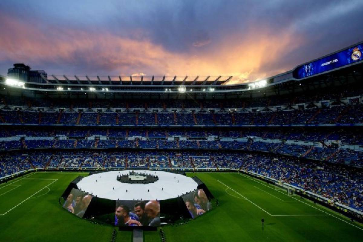 ¡Espectacular ceremonia del Real Madrid en el Santiago Bernabéu!