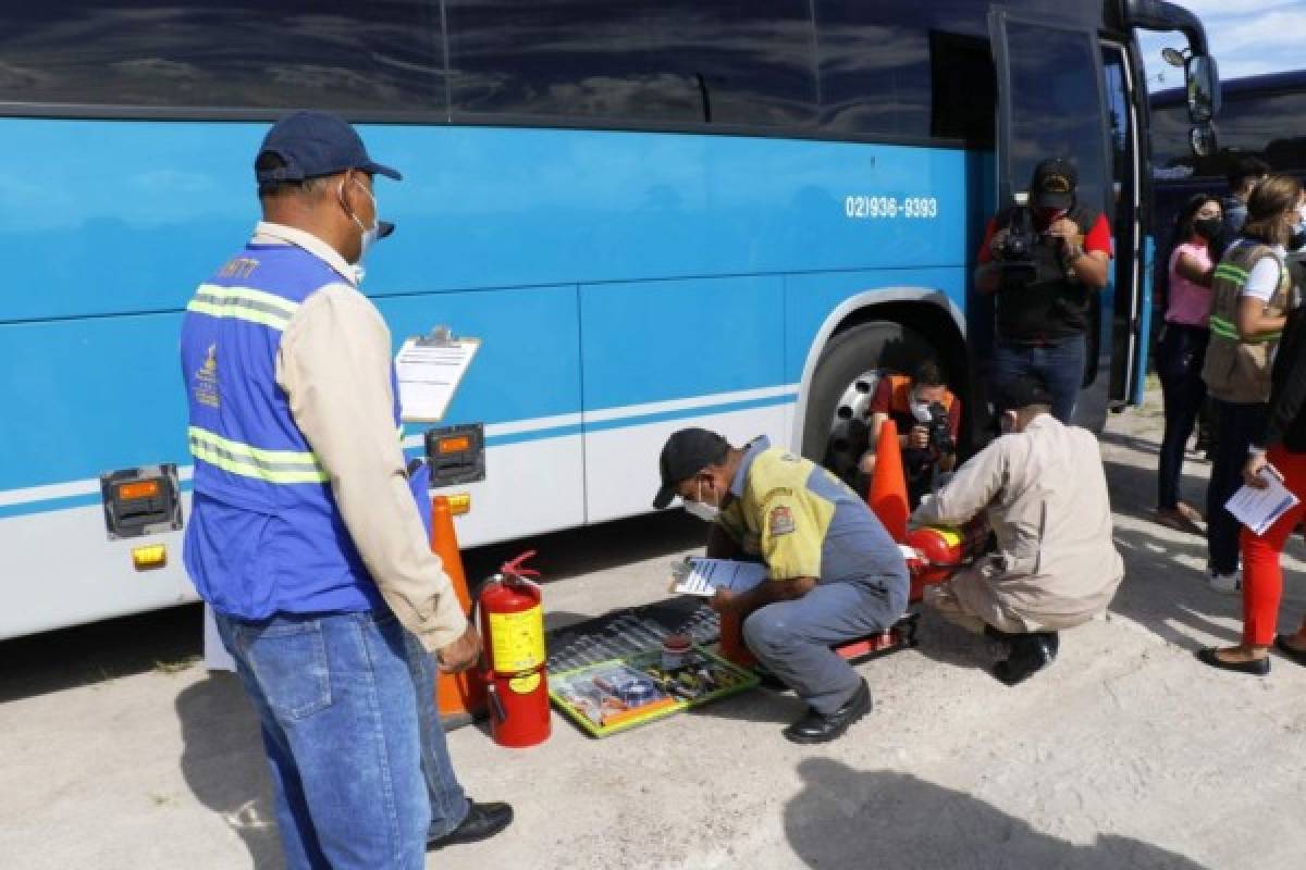 Los buses urbanos no podrán hacer viajes en el feriado morazánico