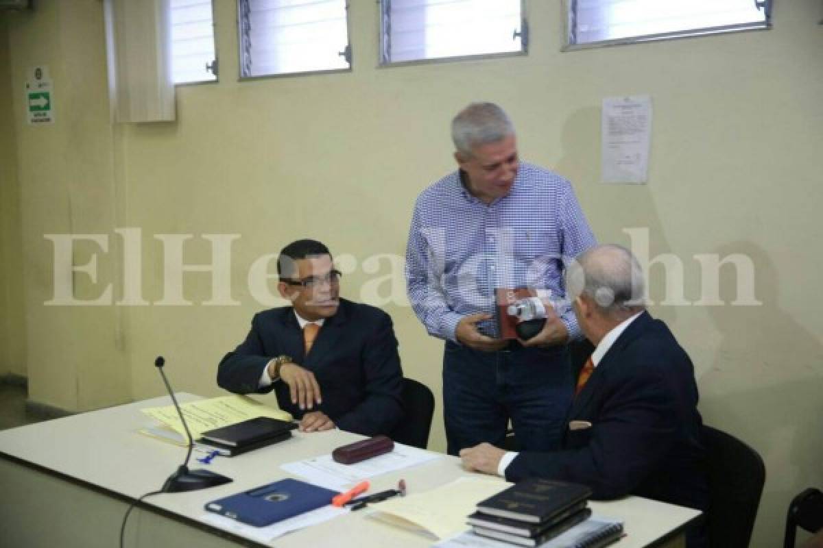 IHSS: El extraño comportamiento de Mario Zelaya en su primer juicio (Fotos)