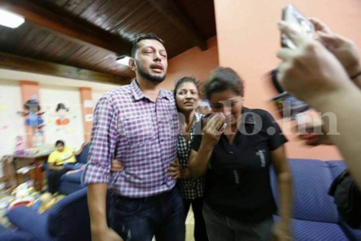 'Gracias Padre, porque la niña está sana y viva... Dios la devolvió”