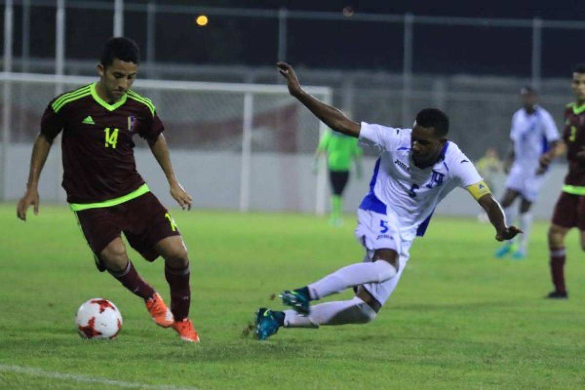 Rumbo a Corea del Sur: Sub 20 de Honduras empató 1-1 ante la selección de Venezuela