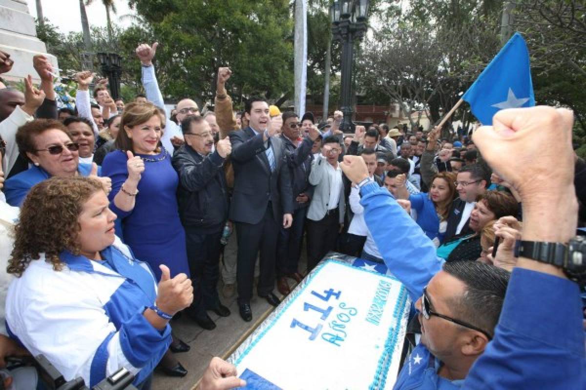 Partido Nacional de Honduras celebra 114 aniversario   