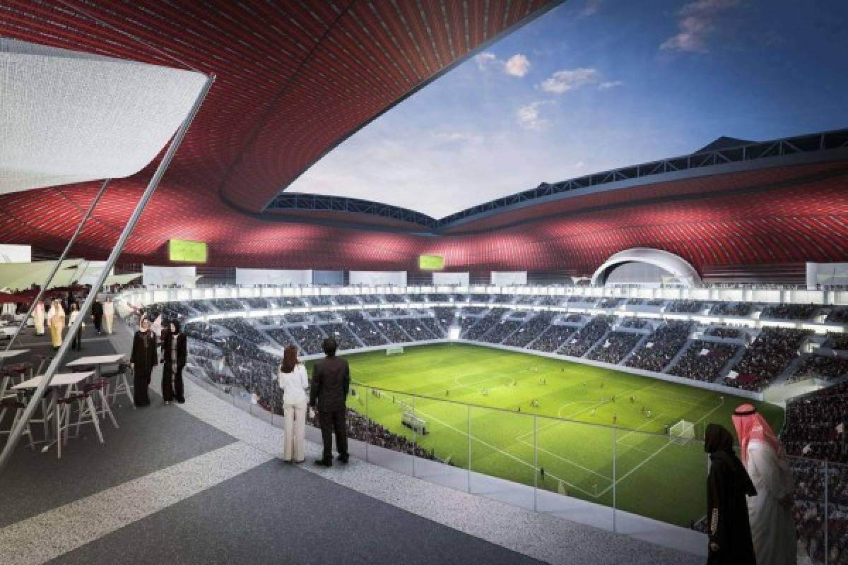 Qatar presenta espectacular estadio para semifinal del Mundial 2022