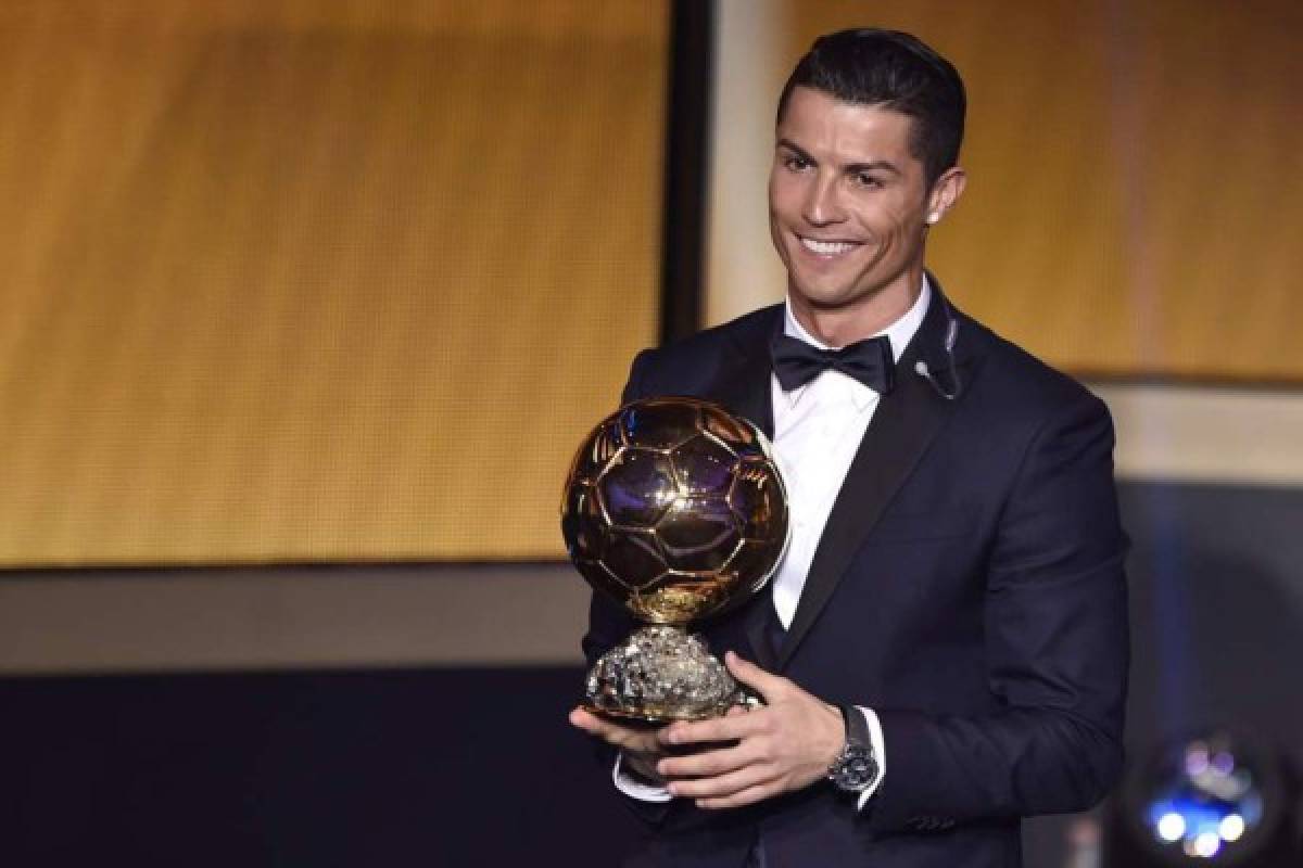 Cristiano Ronaldo llegó soltero a la entrega del Balón de Oro