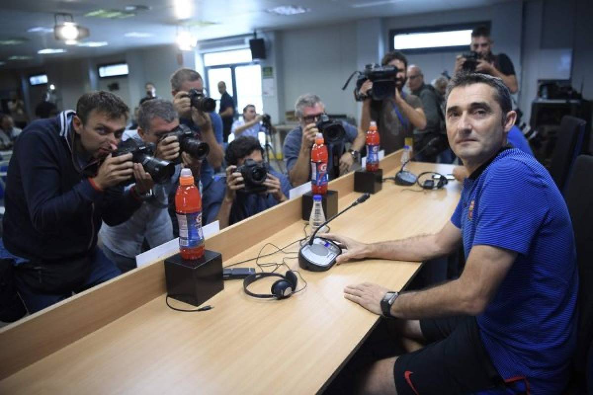 'Sabemos quién es el mejor del mundo', dice Ernesto Valverde