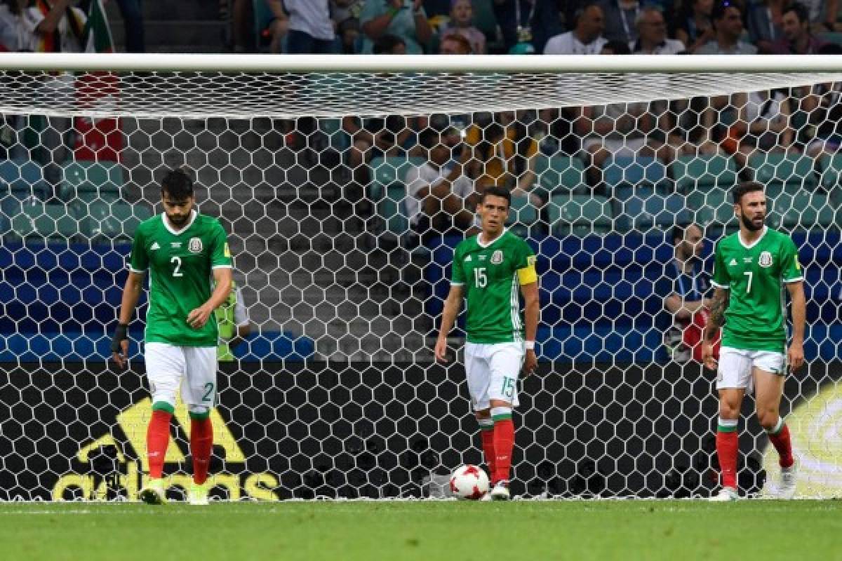 Alemania aplastó 4-1 a México y enfrentará a Chile el domingo en la final de la Copa Confederaciones