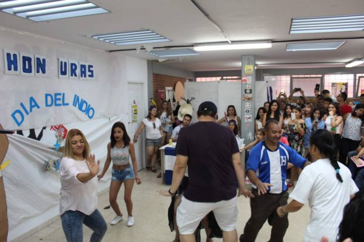 El Congolón en Madrid: Hondureños celebran el Día del Indio Lempira