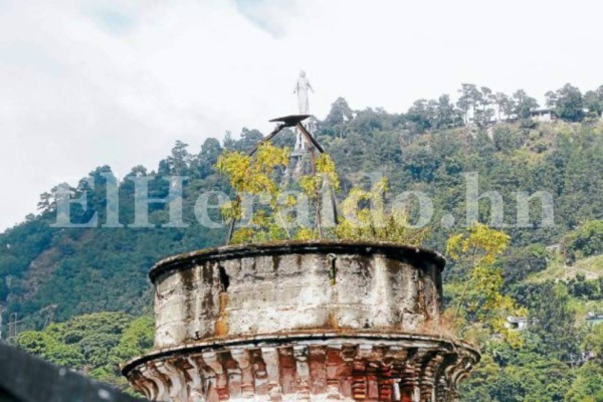 Los viejos torriones son testigos del paso del tiempo en la antigua Penitenciaria Central de Tegucigalpa (Foto: El Heraldo Honduras/ Noticias de Honduras)