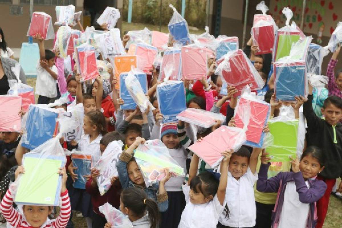La Maratón del Saber lleva alegría a escolares de aldea Monte Redondo