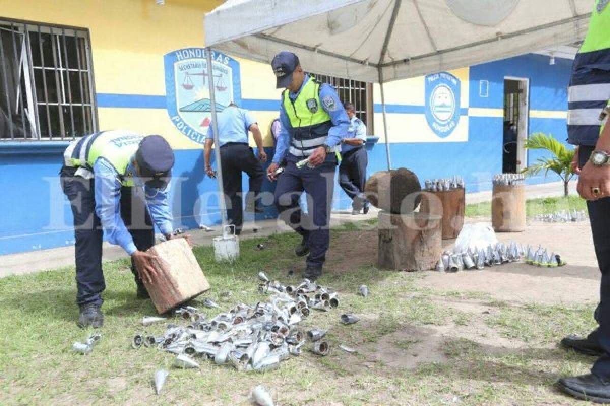 Toma nota: Tránsito decomisa accesorios peligrosos en llantas de los autos y camiones