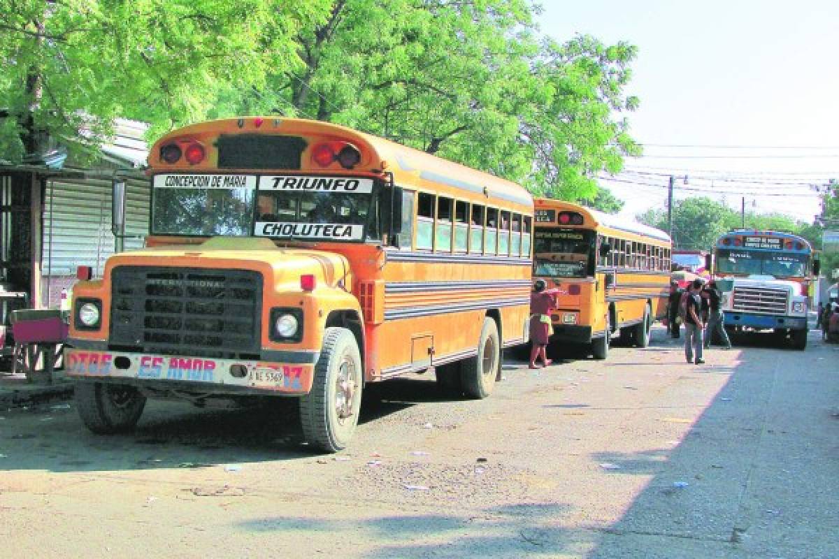 Honduras: 283 unidades chatarra recorren carreteras de la zona sur