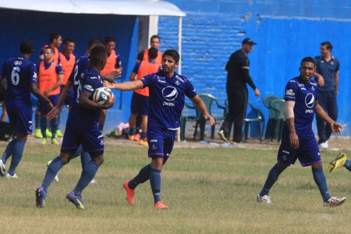 Atlético Esperanzano le aguó la fiesta al Motagua