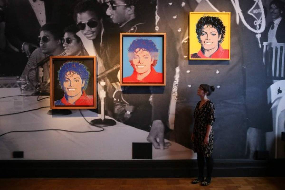 Una exposición de arte del rey del pop