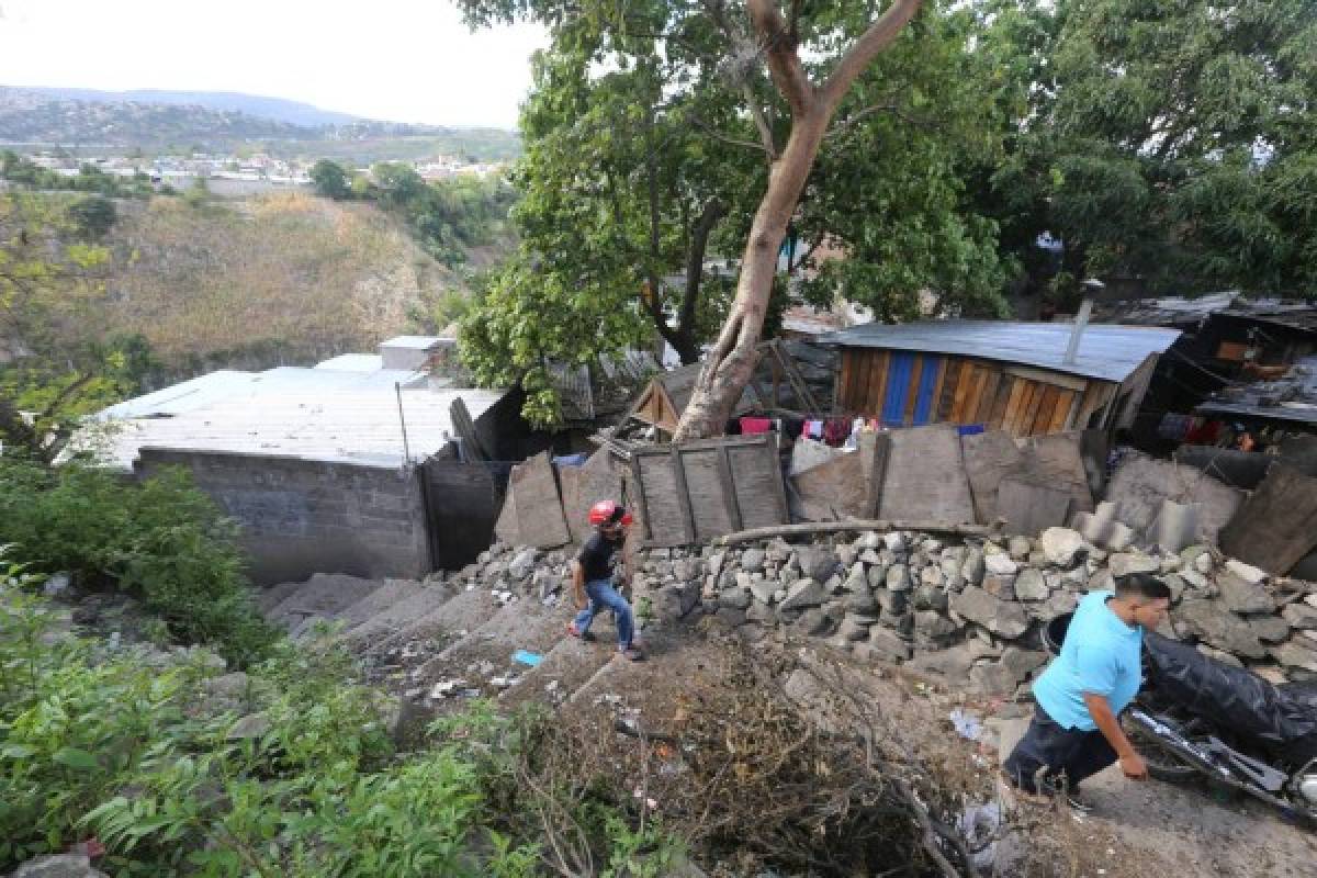 Copeco actualiza informe de riesgo de 30 barrios y colonias de la capital