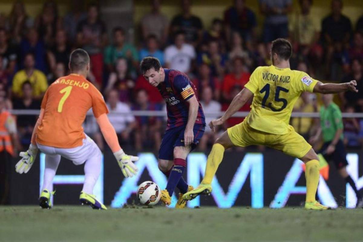 Barcelona gana en recta final en Villarreal