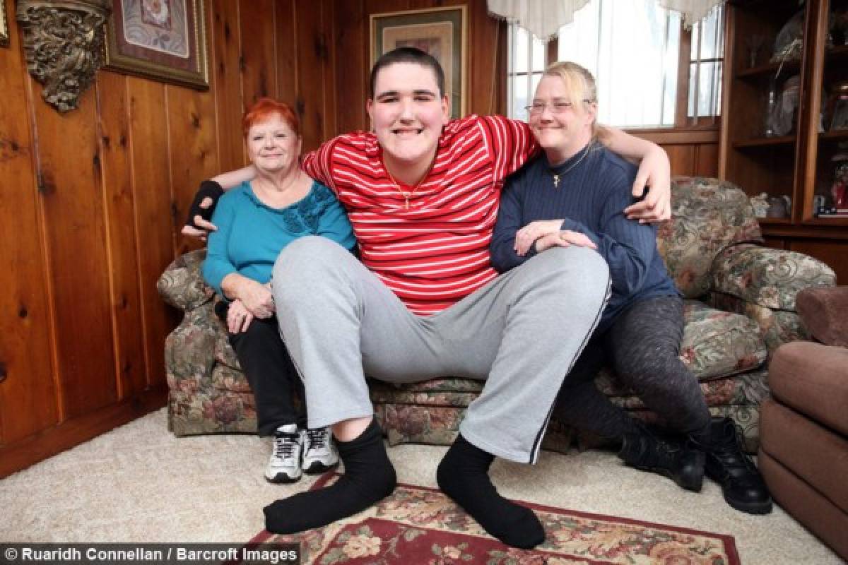 Broc Brown, el adolescente más alto del mundo