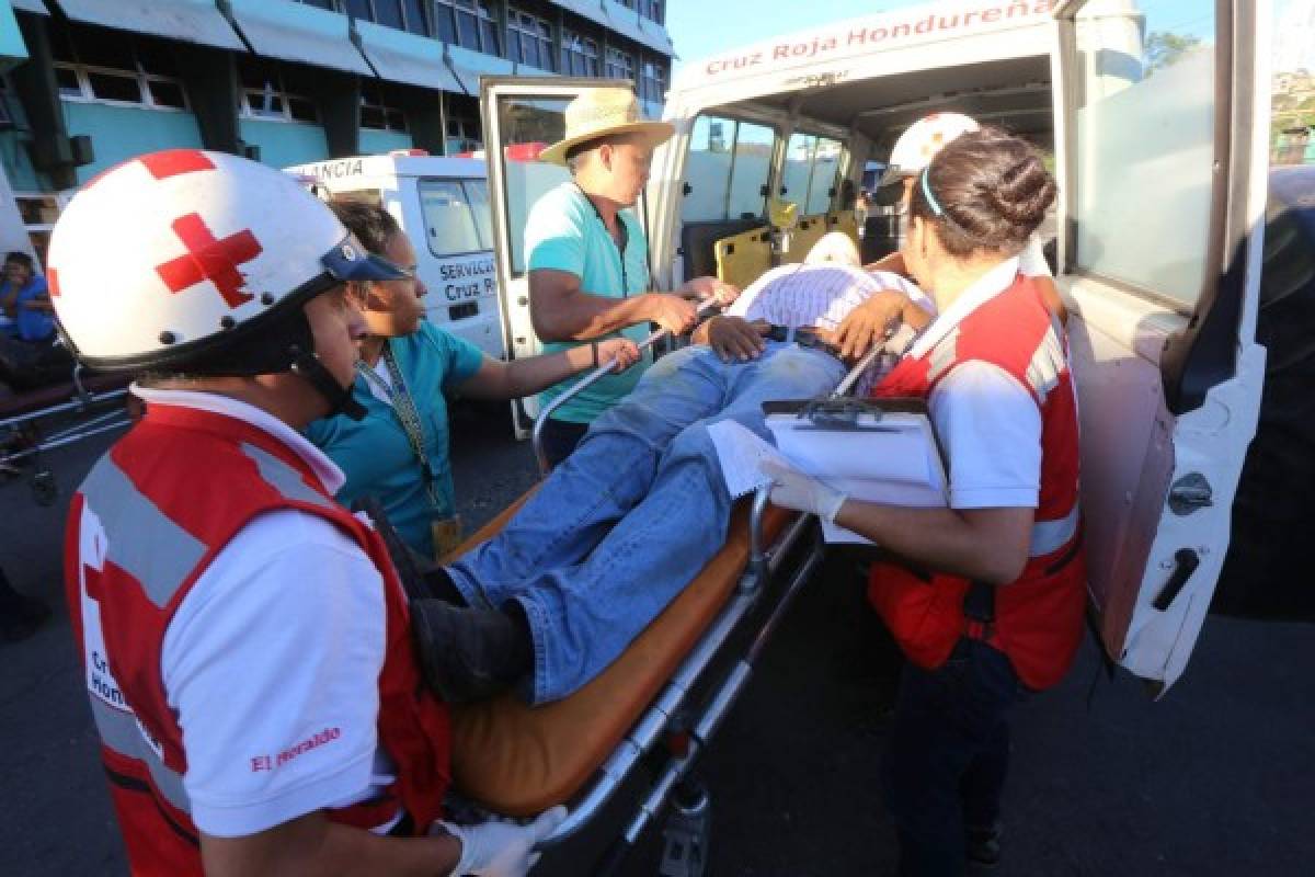 Al menos 11 heridos en accidente en salida al sur