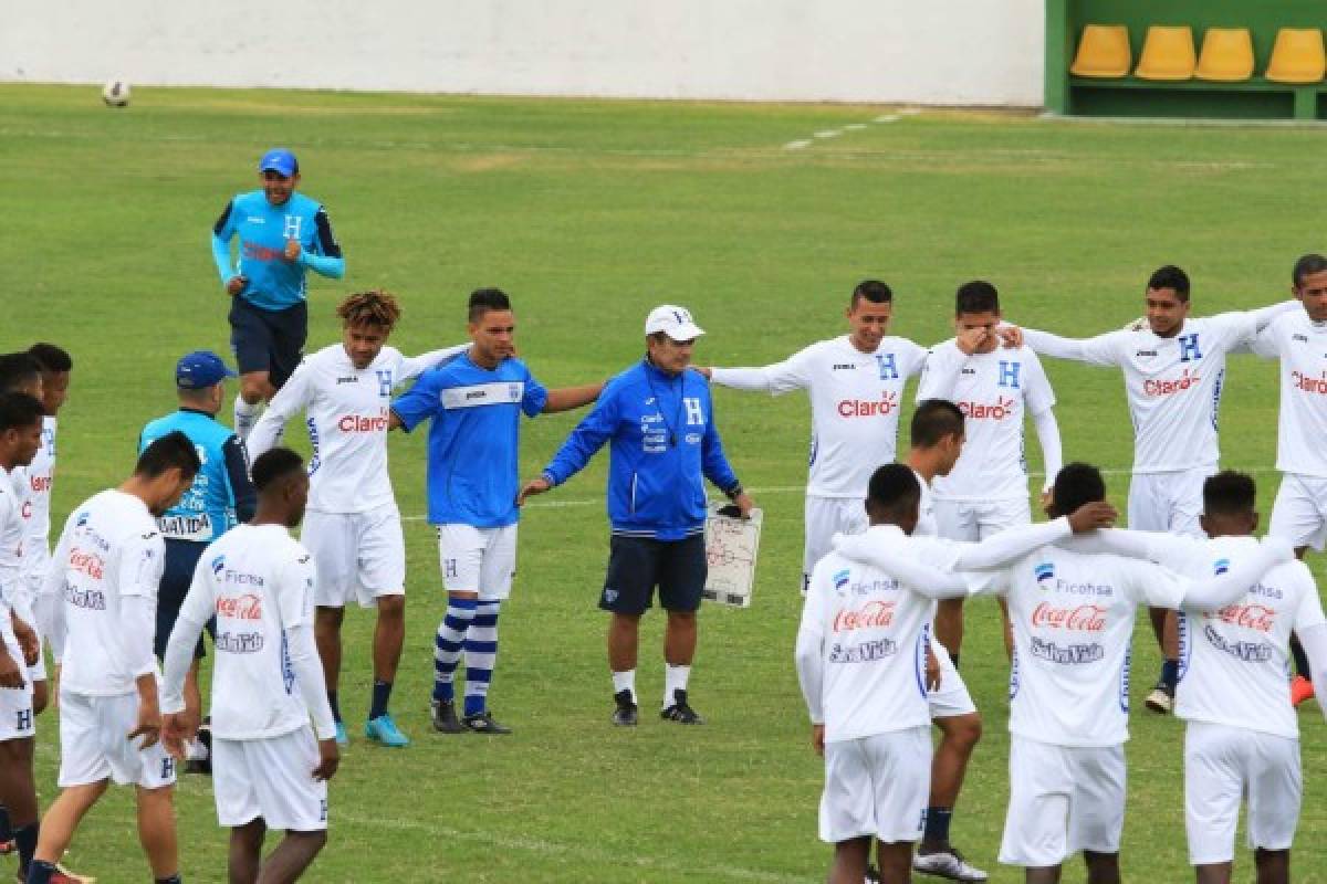 Pinto ya pule su once para amistoso entre Honduras contra Guatemala