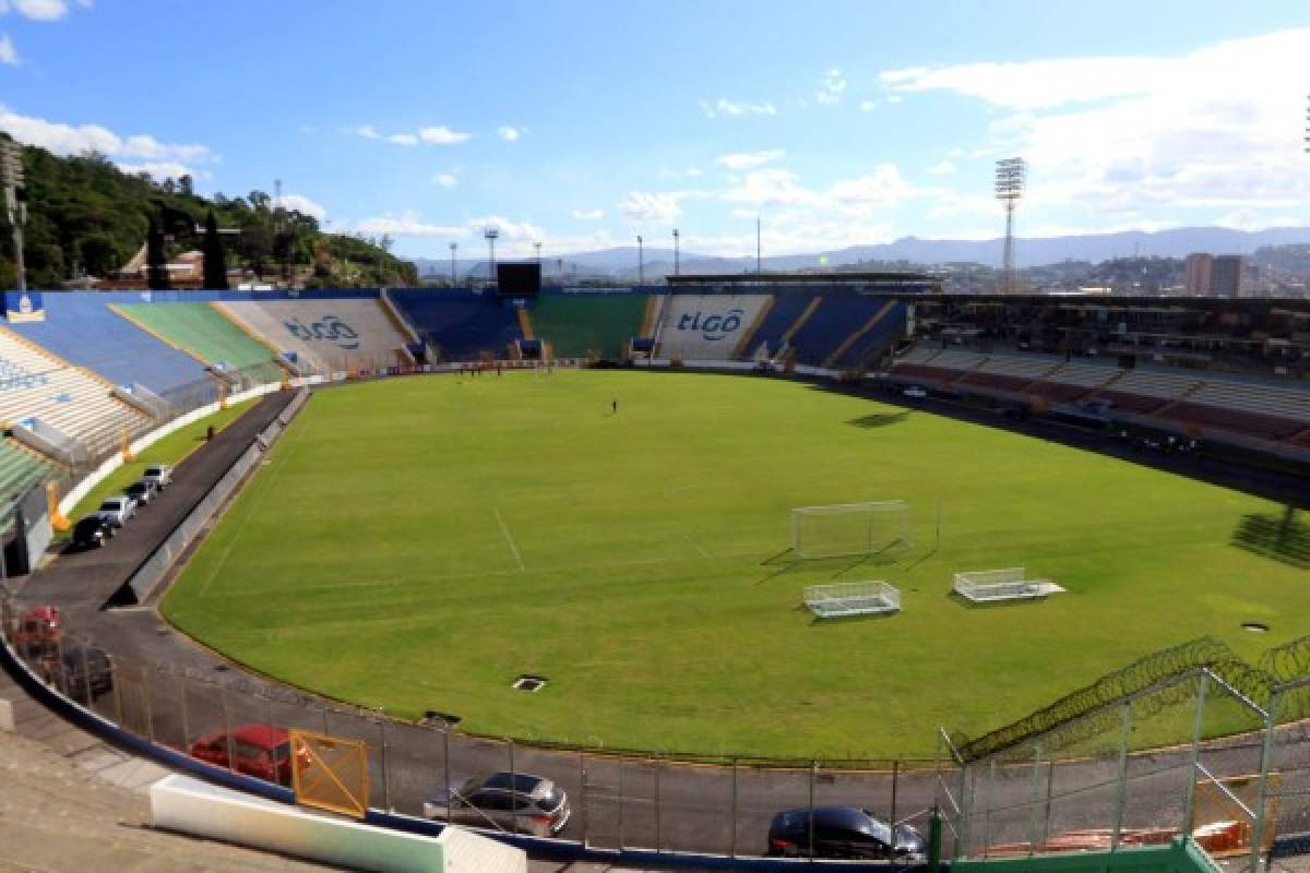 Afinan el Nacional para albergar juegos eliminatorios de la Selección de Honduras