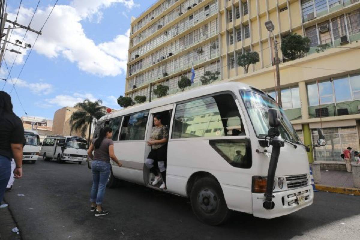 A partir de febrero unos 200 buses ya no entrarán al centro histórico de Tegucigalpa