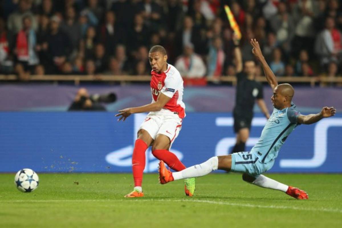 Mónaco venció 3-1 al Manchester City en la vuelta de los octavos de la Champions League