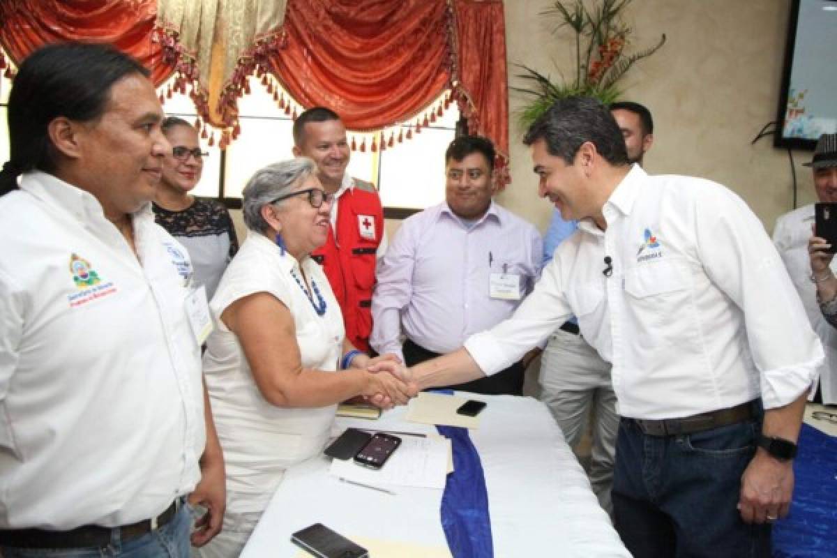 Juan Orlando Hernández: 'Nos comprometemos a más seguridad, empleo e inversión”