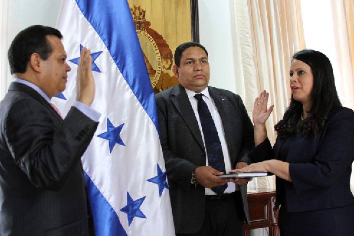 Tres nuevos funcionarios se intregran al gabinete de Juan Orlando Hernández