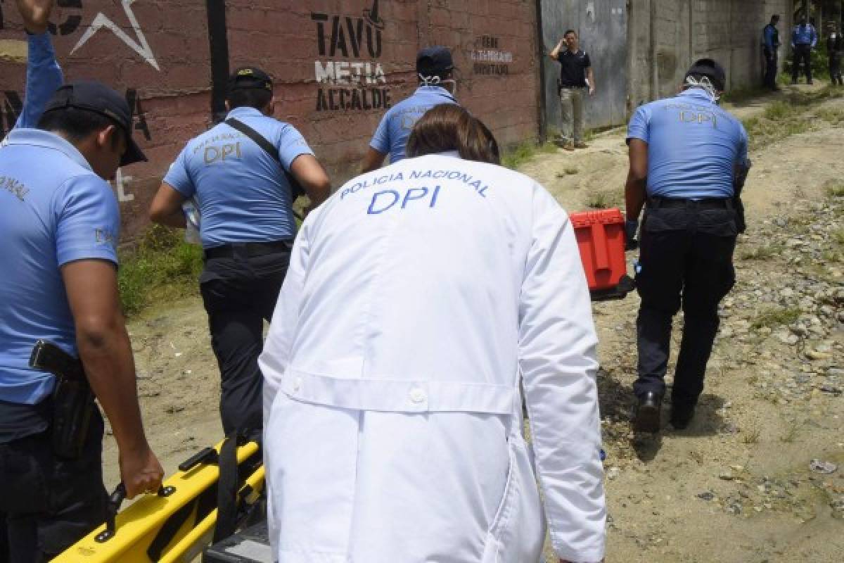 Inspeccionan en Choloma casa loca donde habrían matado y desmembrado a mujeres