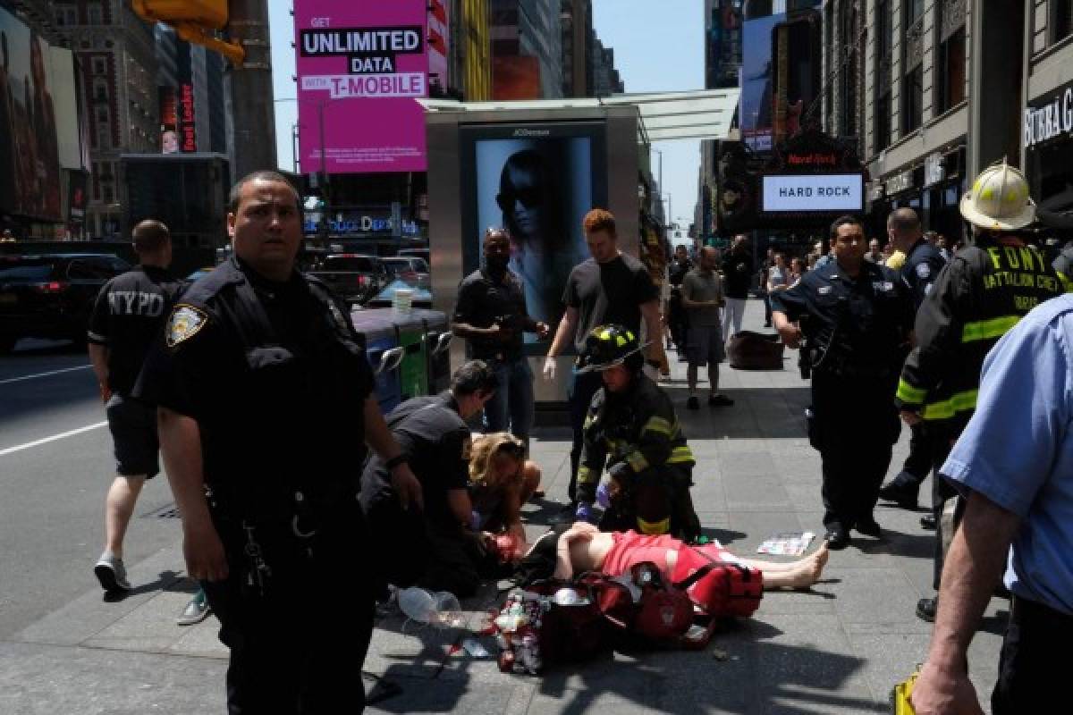 Nueva YorK: Un muerto y 22 heridos después del atropello en Times Square