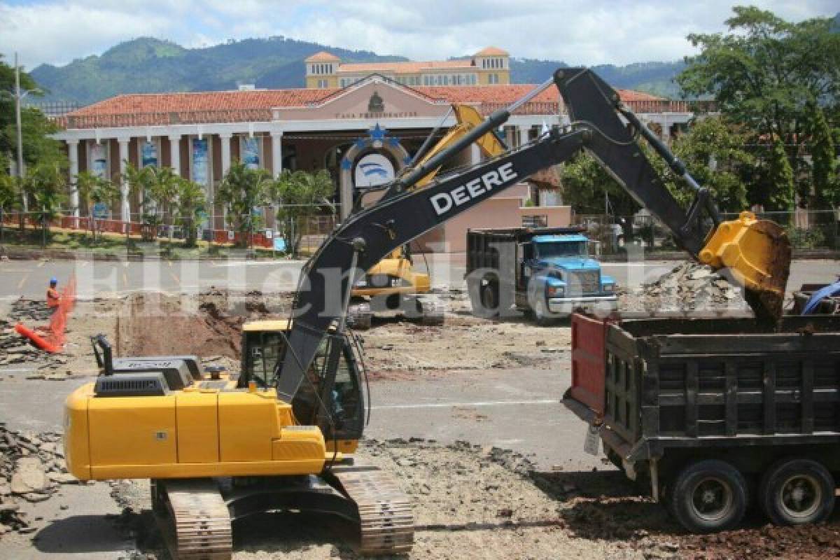 Comienza la construcción del Centro Cívico Gubernamental en Casa Presidencial de Honduras