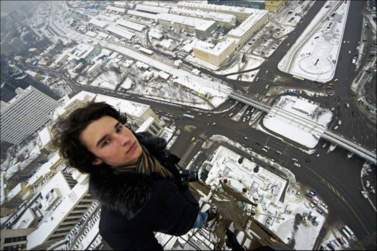 Kirill Oreshkin, el chico ruso de los 'selfies' extremos