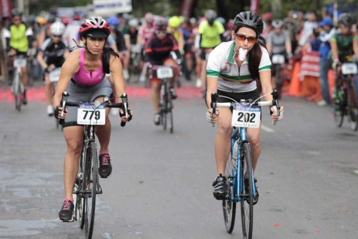 Monumental fiesta ciclística en Honduras