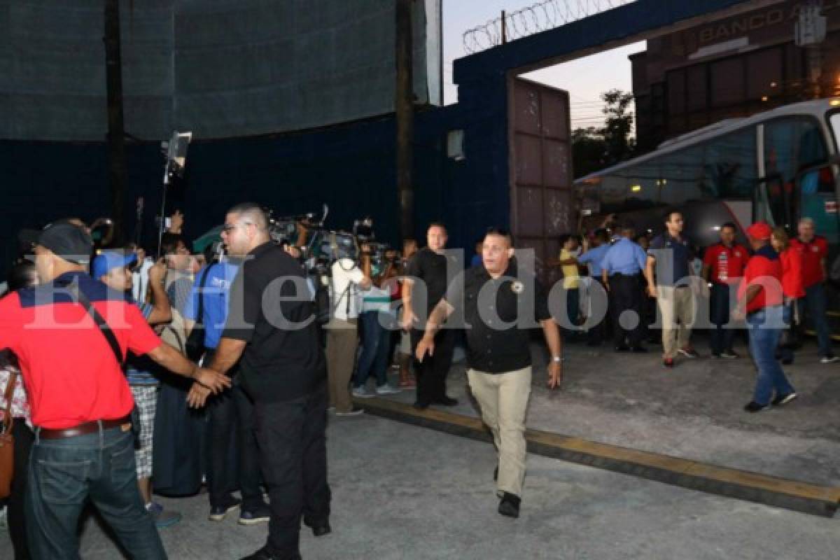 Costa Rica realizó reconocimiento del estadio Morazán previo al partido contra la Selección de Honduras