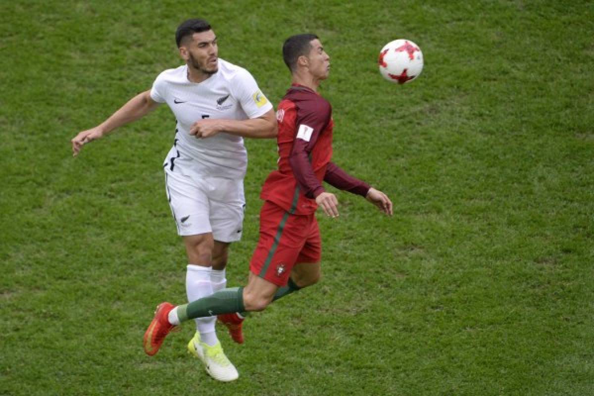 La campeona de Europa, Portugal, clasificó a semifinales en la Copa Confederaciones
