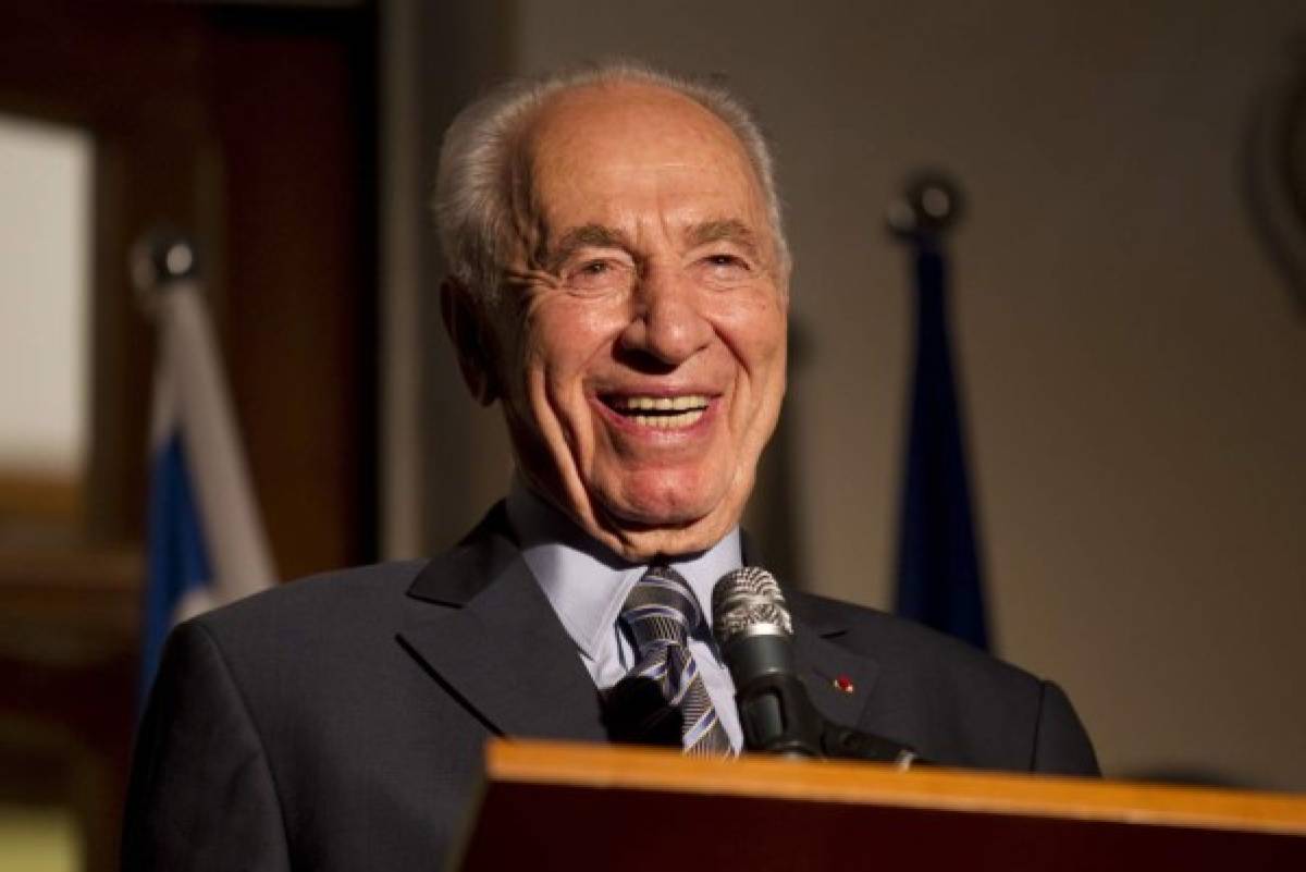 Shimon Peres, un ferviente partidario de la paz