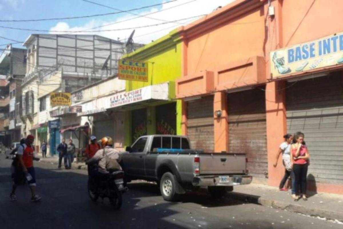 Importadores realizan protesta en Comayagüela por alza a impuestos