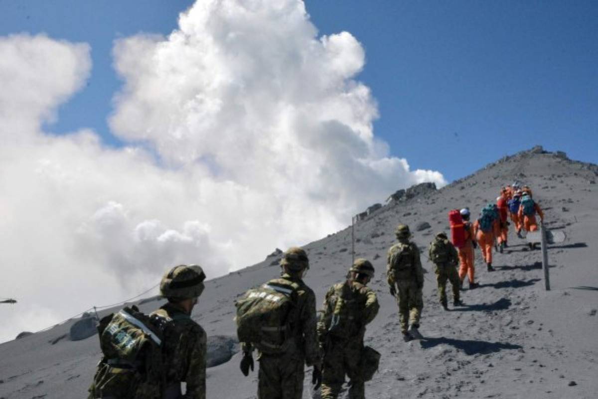 Temen erupción del Monte Fuji