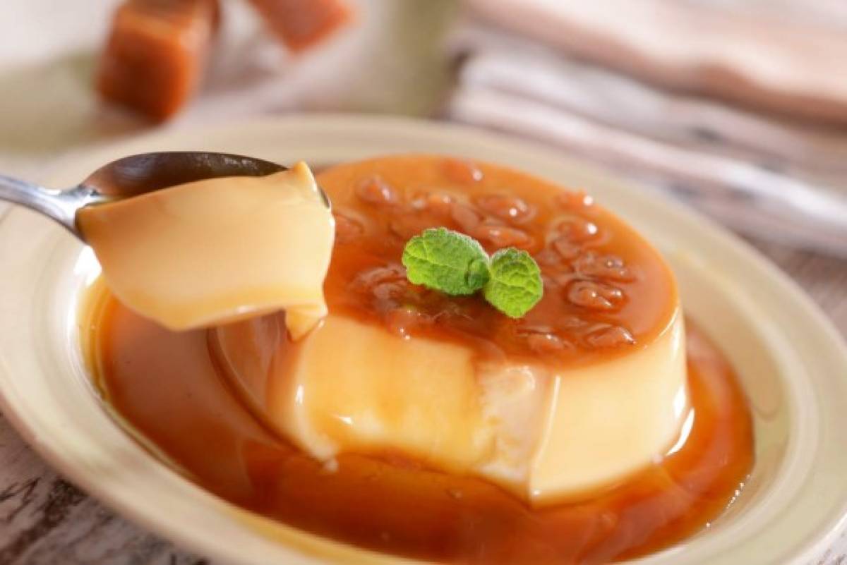 Receta para preparar un rico flan de café