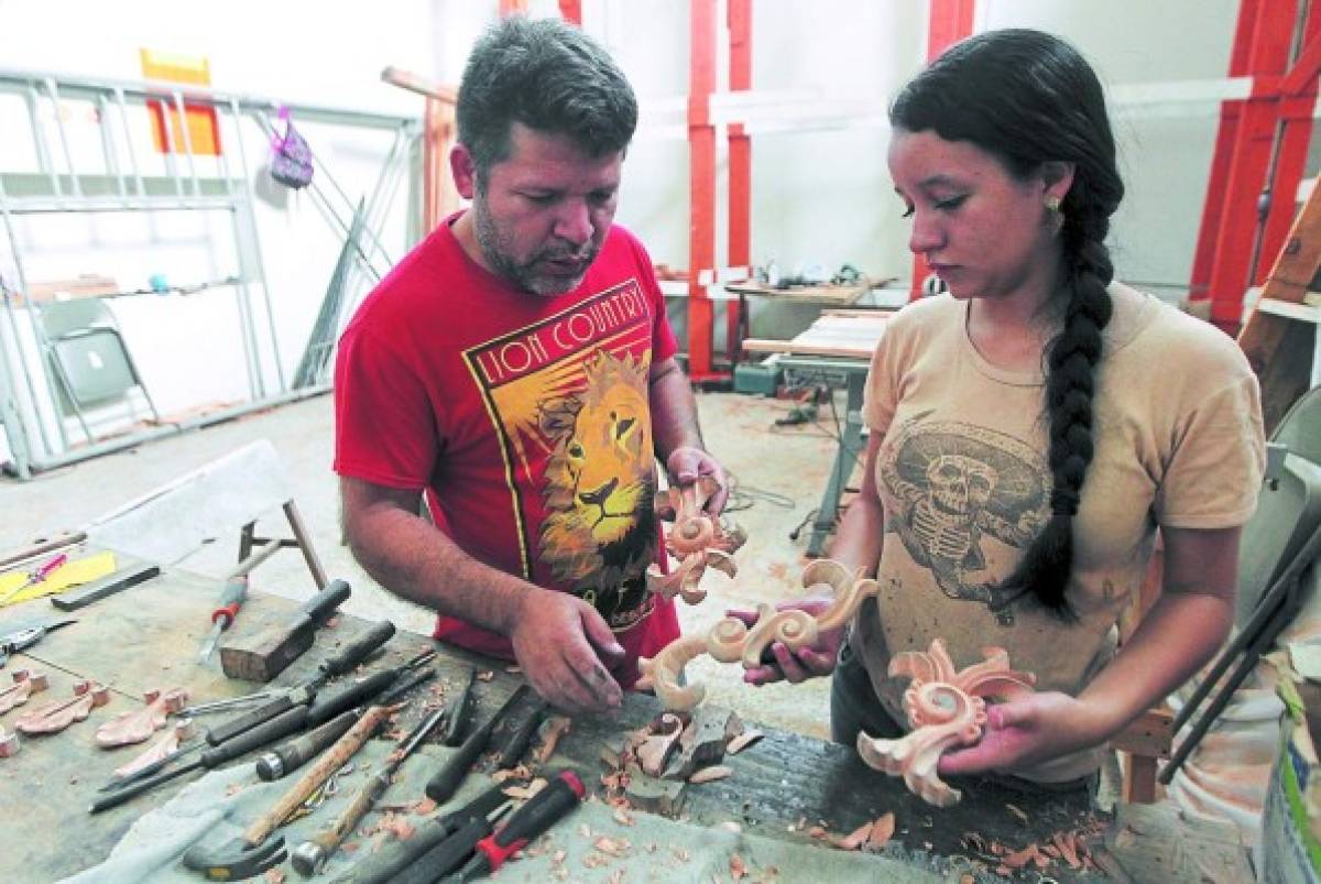 Talento divino para embellecer los templos