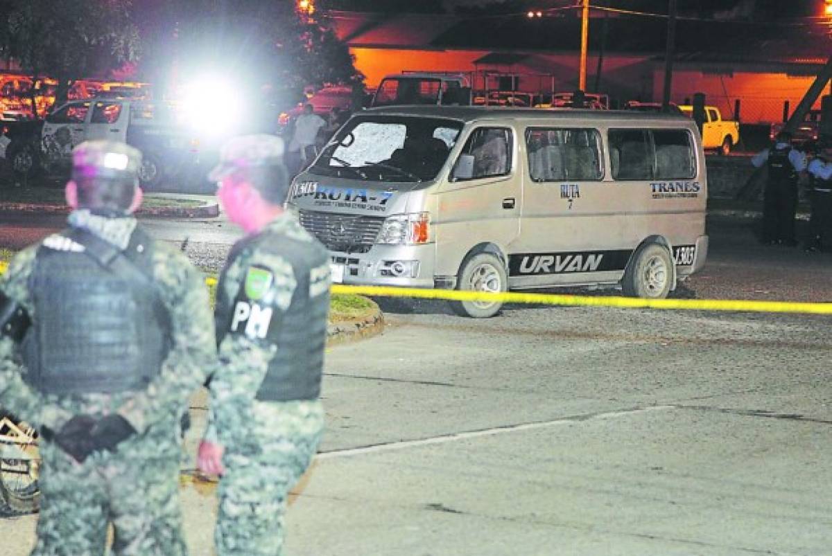 Extorsión sería causa de masacre en San Pedro Sula